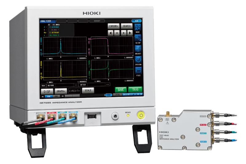 Hioki IM7585-02 1 MHz-1.3GHz Impedance Analyzer w/2m cable