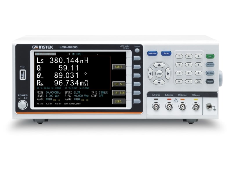 Instek LCR-8220 - Medidor LCR de alta frecuencia, 10Hz - 20MHz
