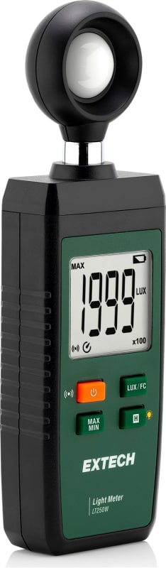Extech LT250W LUXOMETRO CON BLUETOOTH 100,000LUX
