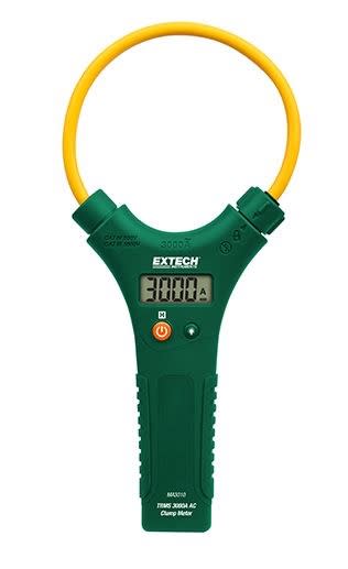 Extech MA3010 - Pinza amperimétrica flexible de CA de verdadero valor eficaz de 3000 A de 10" con LCD