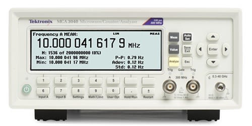 Tektronix MCA3040 - Contador de Microondas con Analizador y Medidor de Potencia, 300MHz/40GHz.