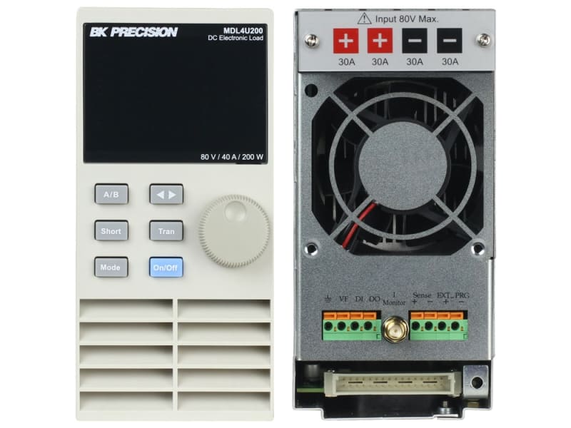 BK Precision MDL4U200 - Módulo de carga MDL4U (200W / 80V / 40A / 1 canal)