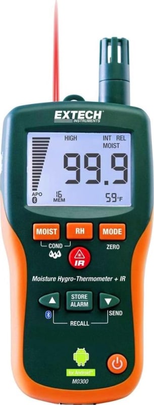 Extech MO300-NISTL HIGROMETRO SIN CALVIJA C/CERTIFICADO LIM