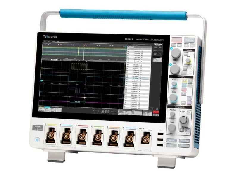 Tektronix MSO46B/4-BW-200 - Osciloscopio de Señal Mixta (6 Canales Flex / Ancho de Banda 200 MHz)