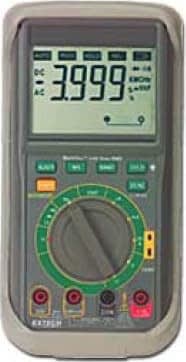 Extech MT330 MULTIMETRO C/INTERFASE RS232, RMS, TEMP.