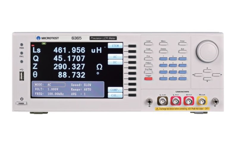 Microtest Mic-6365A - Medidor LCR económico 10Hz ~ 200kHz
