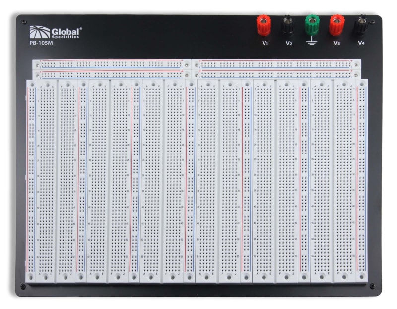 Global Specialties PB-105M - Tablero de pruebas de punto de unión 4560