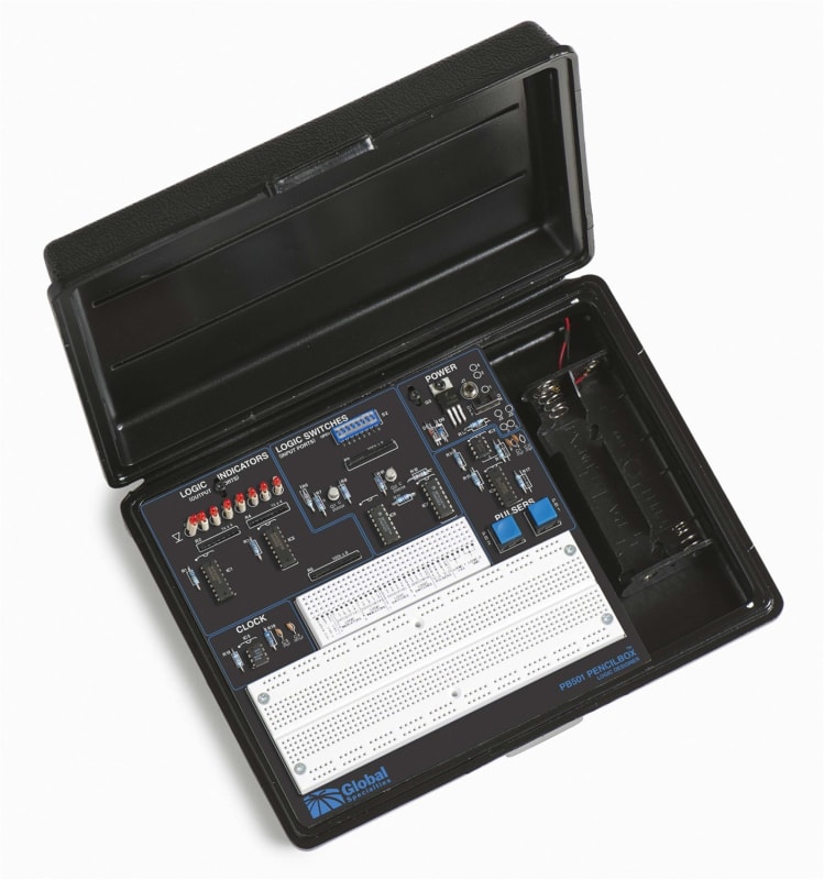Global Specialties PB-501 - Entrenador de diseño lógico portátil