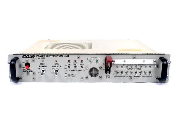 Elgar PDU-2000-3 112 W, 1 Output RS232,USB, LAN, Front/Rear Terminals
