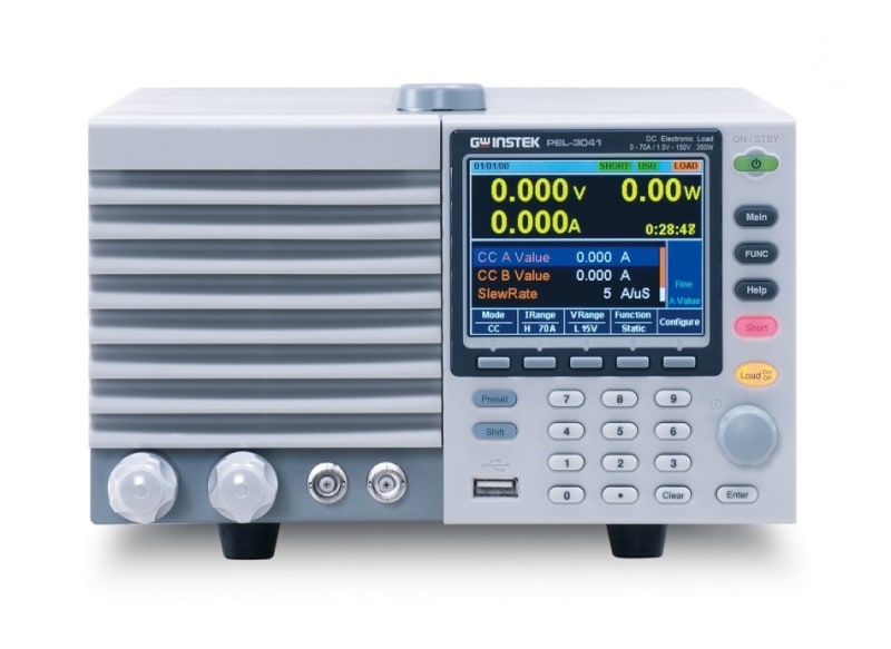 GW Instek PEL-3041AH Carga electronica DC programable alta corriente, 410 W, serie PEL