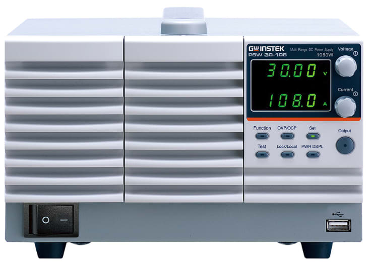 GW Instek PSW-30-108 Fuente de poder de DC programable conmutada 30V/108A