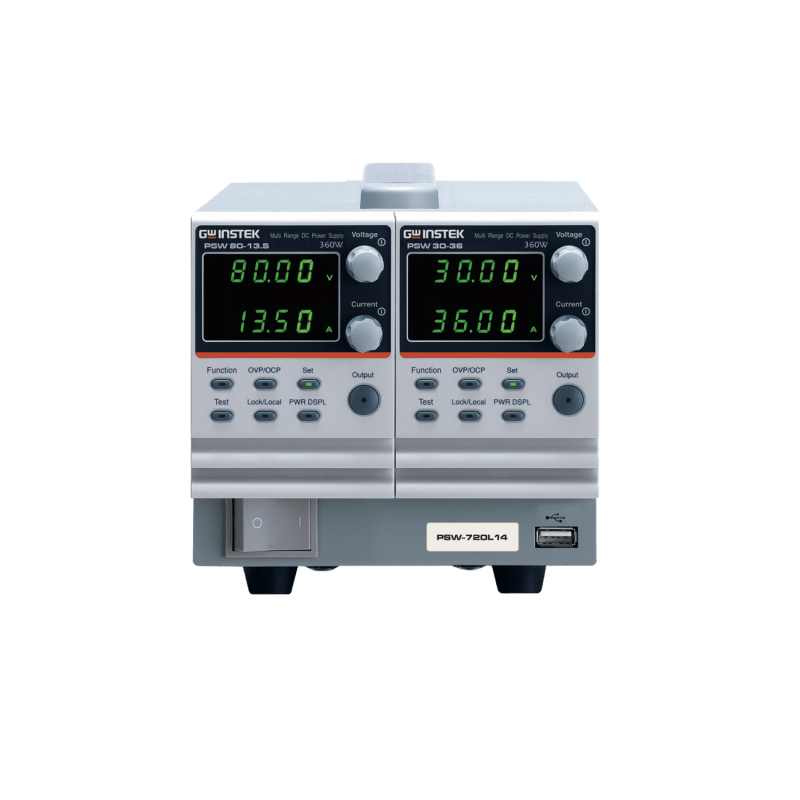 GW Instek PSW-720H88 Fuente de alimentacion CC programable, 0-3200 V / 0-0.225 A, 720 W, serie PSW