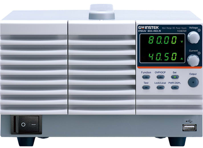 GW Instek PSW-80-40.5 - Fuente de poder de DC programable conmutada 80V/40.5A