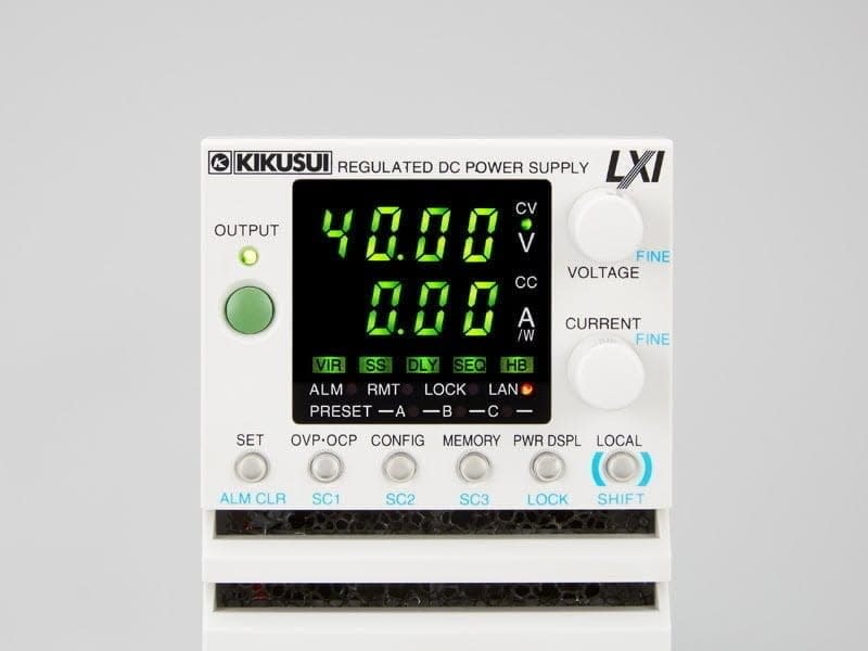 Kikusui PWR401MH Compact Wide Range DC Power Supply 400 W, 0 to 240 V, 0 to 5 A