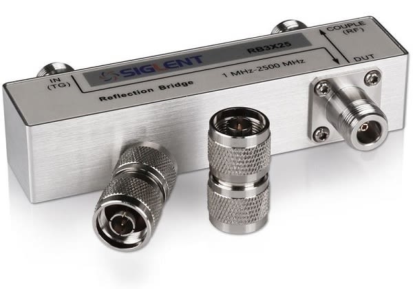 Siglent RB3X25 RB (1 MHz~2.5 GHz), N (M) -N (M) adaptor (2 pcs), for SSA3000X, SSA3000X Plus, SSA3000X-R series