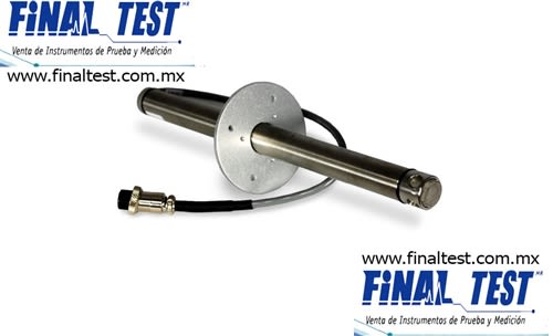 Tegam RDP-10V Conducto de acero inoxidable RH / Transmisor de temperatura y sonda, 0-10V Rango de humedad: 3% a 95% HR Precisión de humedad: ± 2% Rango de temperatura: 0 ° C a 100 ° C