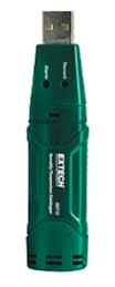 Extech RHT10 - Registrador de Humedad y Temperatura (Datalogger) con USB