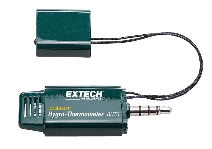 Extech RHT3 - Higrotermómetro compacto para dispositivos inteligentes iOS® y Android