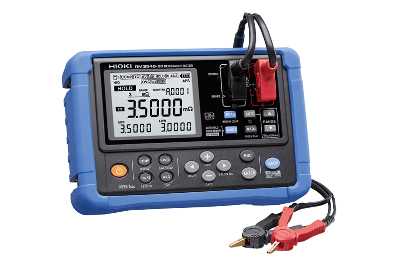 Hioki RM3548-50 Medidor de resistencia portátil de alta precisión