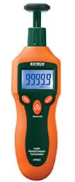 Extech RPM33-NIST - combinación de contacto/fototacómetro láser Mida rápidamente las RPM, la velocidad de la superficie y la longitud con una sola herramienta
