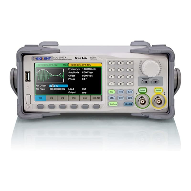 Siglent SDG2122X 120MHz 2Ch 1.2GSa/sec  Generador de funciones/formas de onda arbitrarias