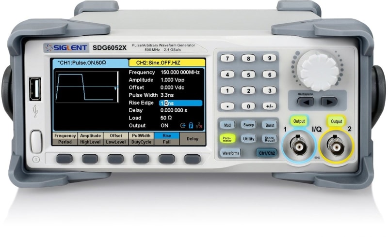 Siglent SDG6032X 350MHz 2Ch 2.4GSa/sec  Generador de funciones/formas de onda arbitrarias