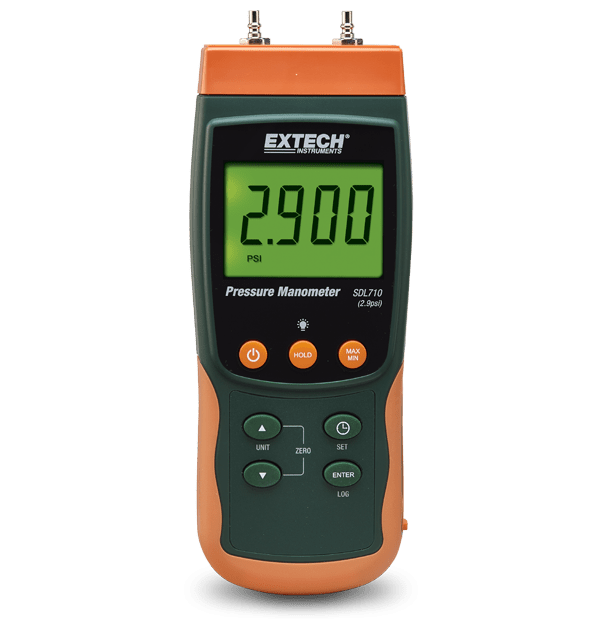 Extech SDL710 MANOMETRO DE PRESION DIFERENCIAL/DATALOG