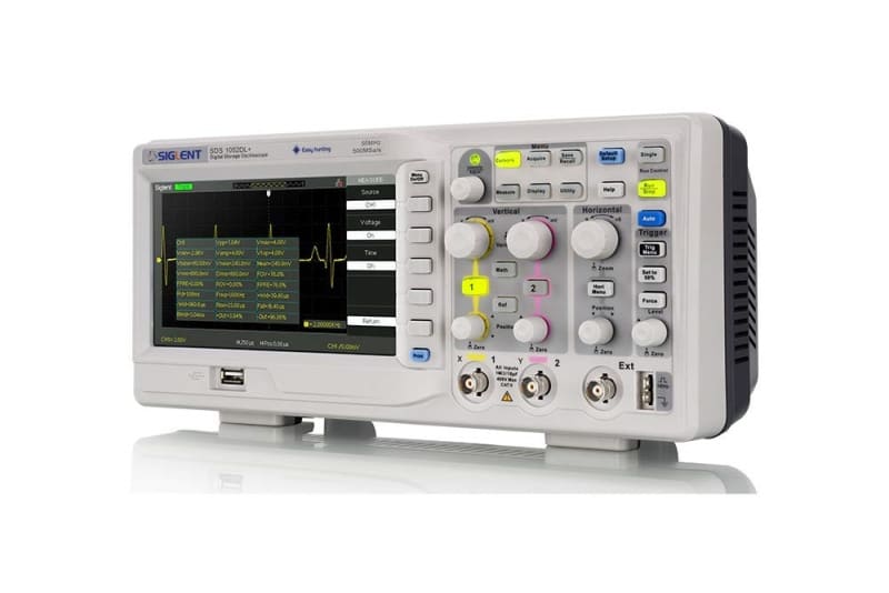 Siglent SDS1052DL+ 50MHz, 500MSa, 2 Canales,  Osciloscopio