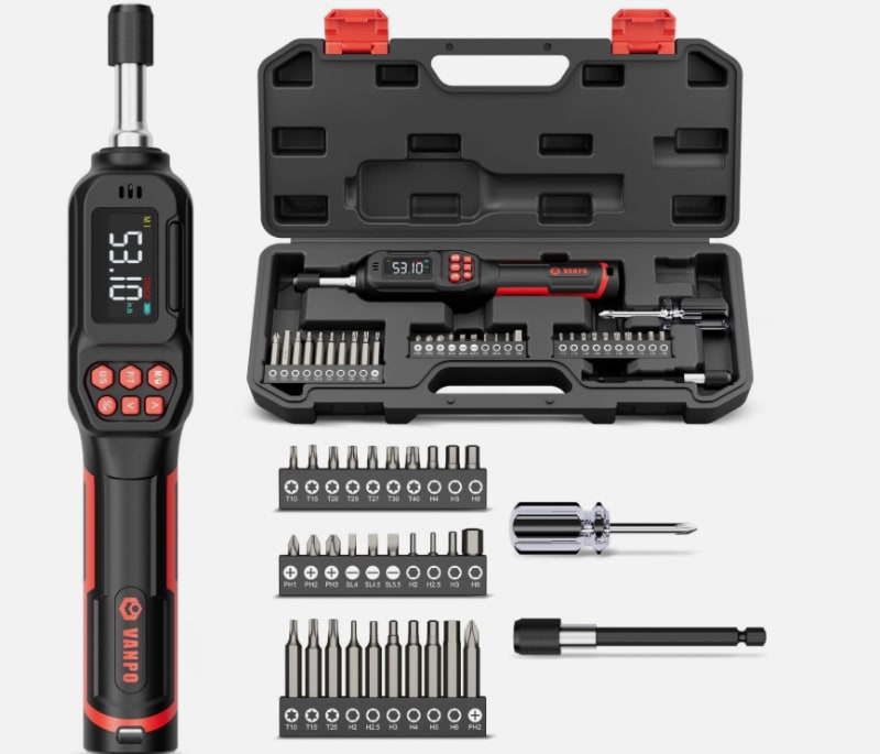 VANPO VP013 DESTORNILLADOR DE TORQUE DIGITAL