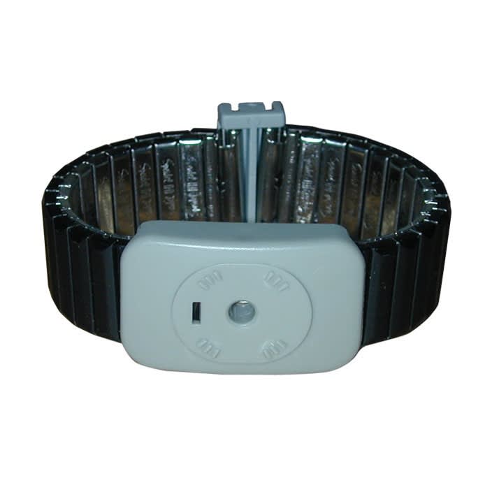 TransformingTechnologies WB0050S Dual Conductor Wrist Strap, Metal, Small