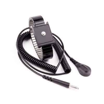 TransformingTechnologies WB6043 Wrist Strap Set, Premium Cc, 12', 4mm Machined Post