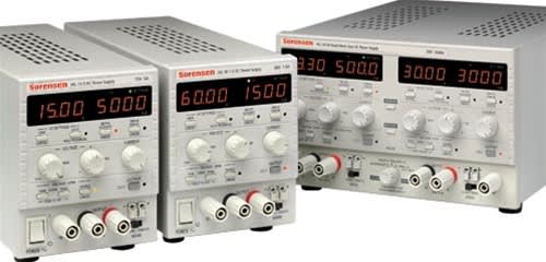 Sorensen XEL 250-0.37MHV, Fuente de poder 90 W 0-250 V, 0-0,375 A, entrada de CA de alto voltaje, 230 V CA