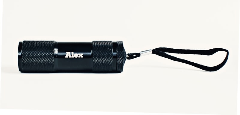 Engraved miniLED Flashlight