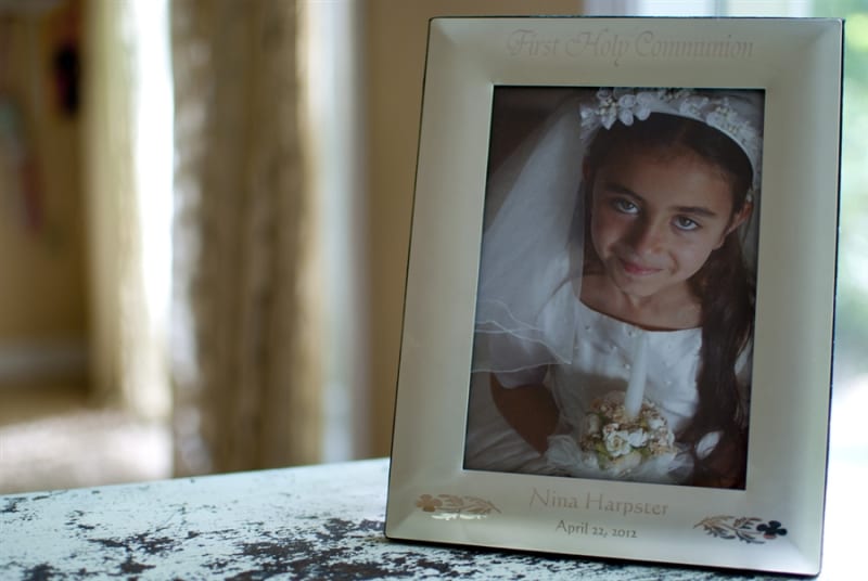 First Communion Picture Frame