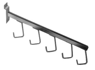 Slatwall 5 Hook Waterfall Fixture Depot