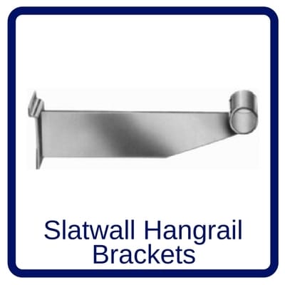 Slatwall Hangrail Brackets