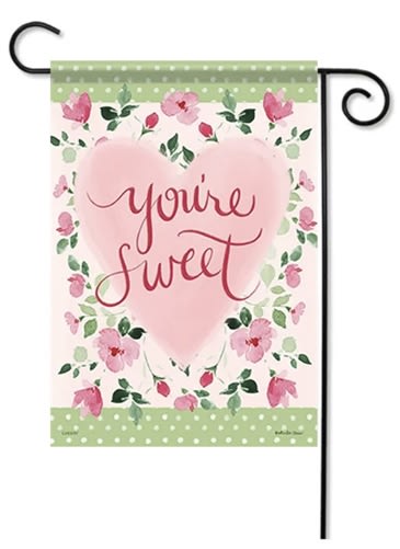 Sweet Heart Decorative Garden Flag Sweet Heart Decorative Garden Flag