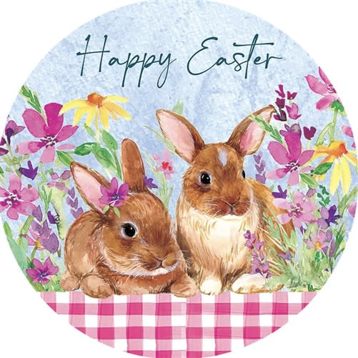 Sweet Bunnies  6" Accent Magnet