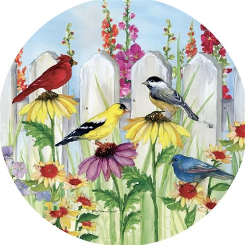 Songbird Fence  6" Accent Magnet