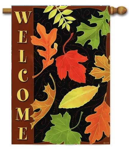 Beautiful Leaves Standard House Flag