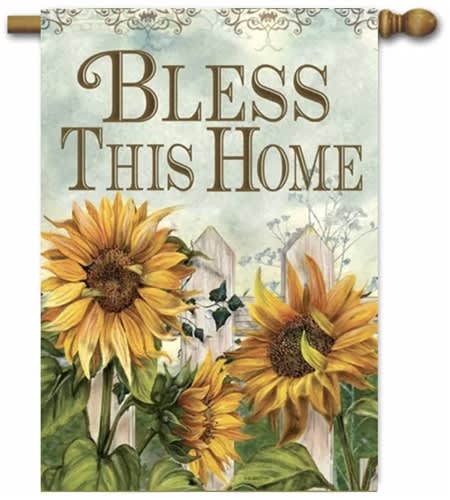 Fall Blessings Decorative House Flag