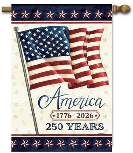 America 250 Standard House Flag