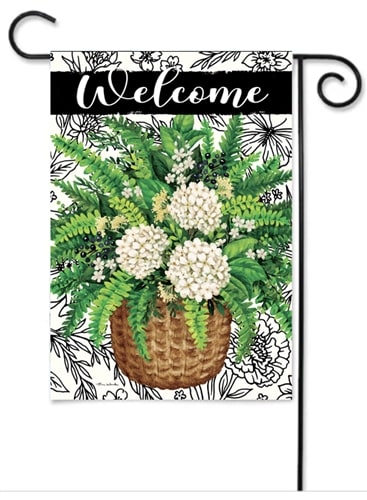 Elegant Fern Decorative Garden Flag