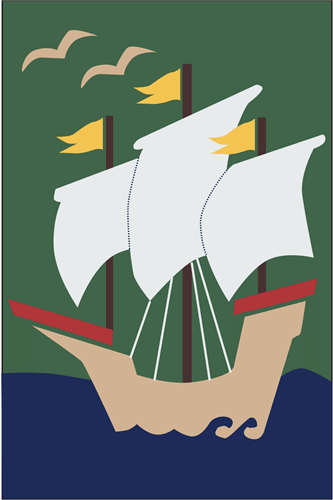 New World Handcrafted Mid-Size Flag
