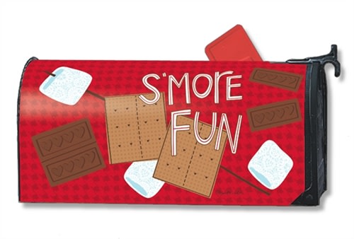S'more Fun MailWraps Magnetic Mailbox Cover