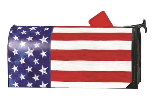 Stars and Stripes Forever MailWraps Mailbox Cover