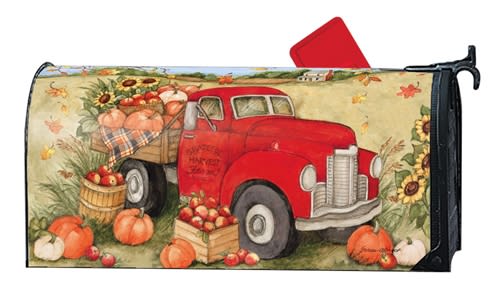 Pumpkin Delivery MailWraps Mailbox Cover