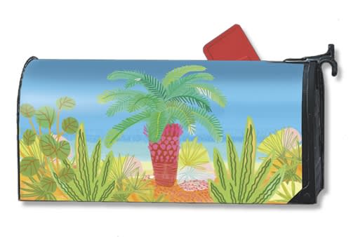 Pretty Palm MailWraps Magnetic Mailbox Cover