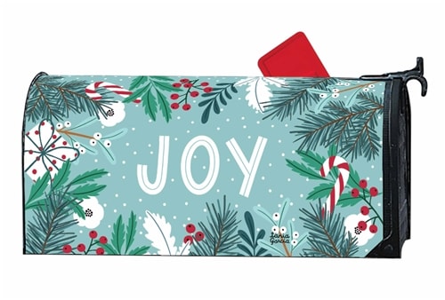 Christmas Joy MailWraps Mailbox Cover