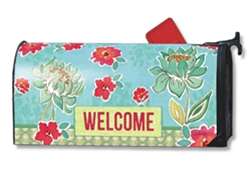 Dahlia Dance MailWraps Magnetic Mailbox Cover